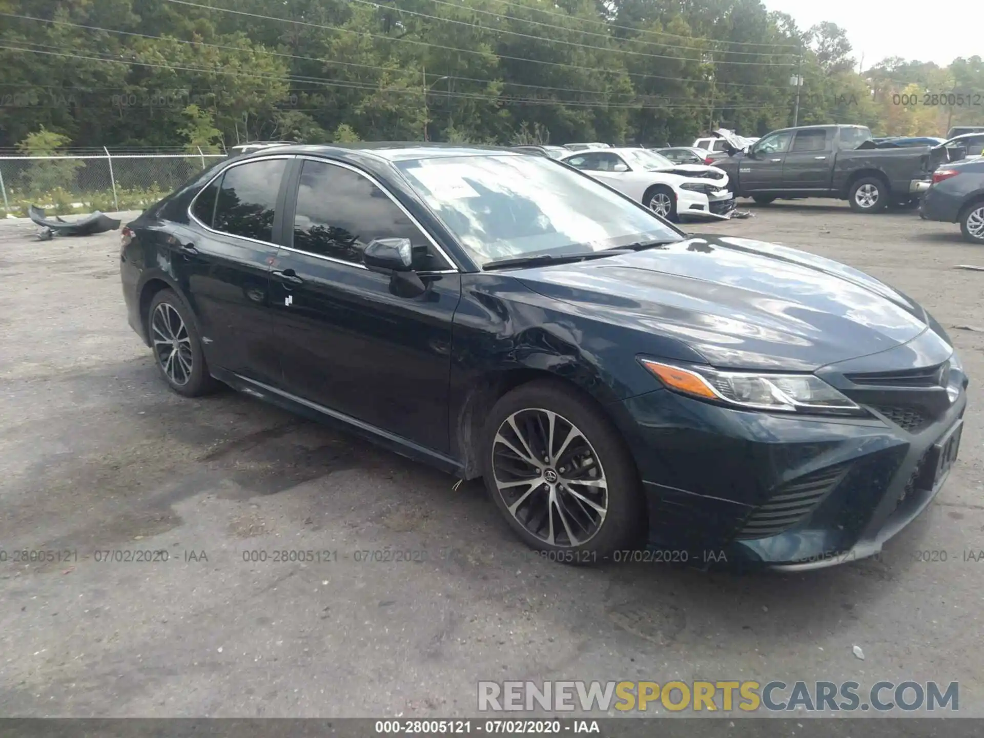 1 Photograph of a damaged car 4T1B11HK8KU760461 TOYOTA CAMRY 2019