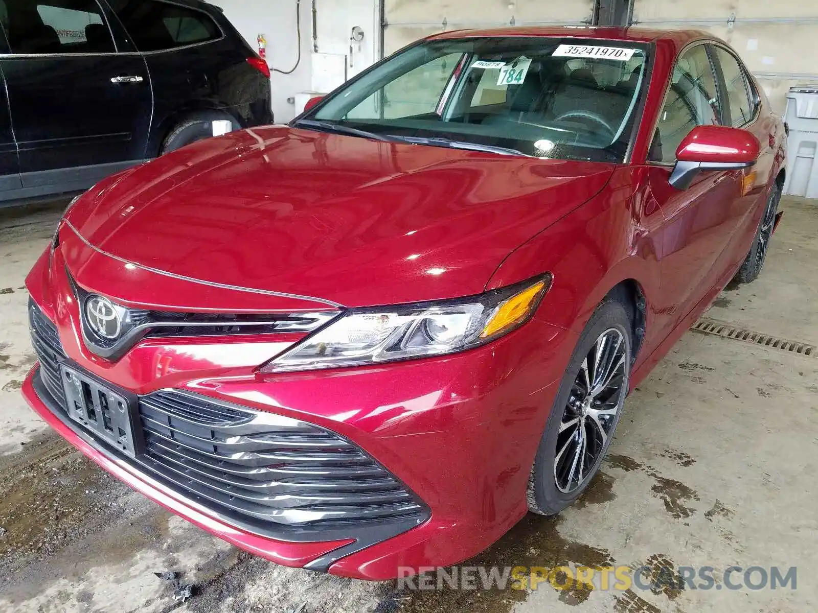 2 Photograph of a damaged car 4T1B11HK8KU761934 TOYOTA CAMRY 2019