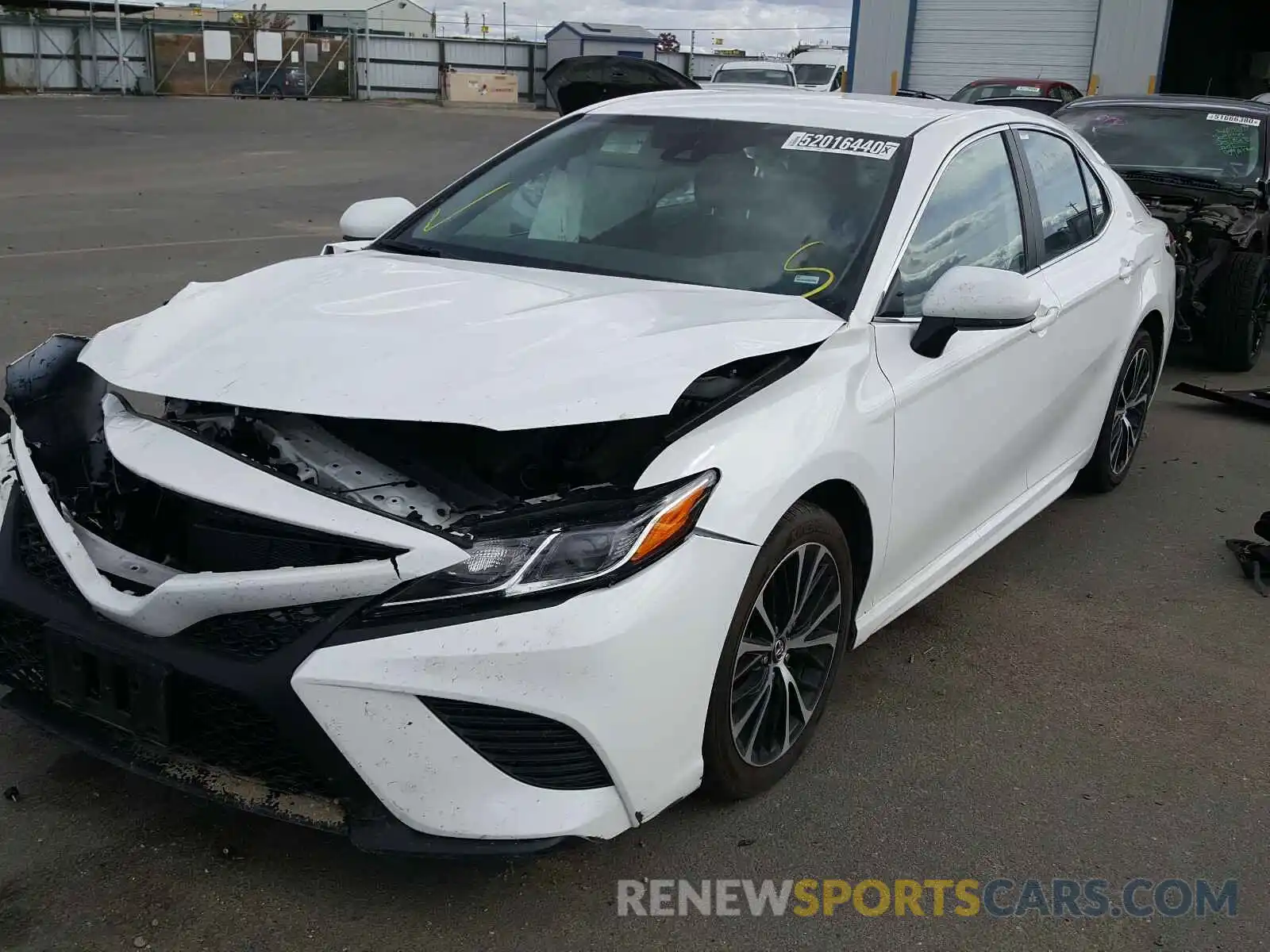 2 Photograph of a damaged car 4T1B11HK8KU761982 TOYOTA CAMRY 2019