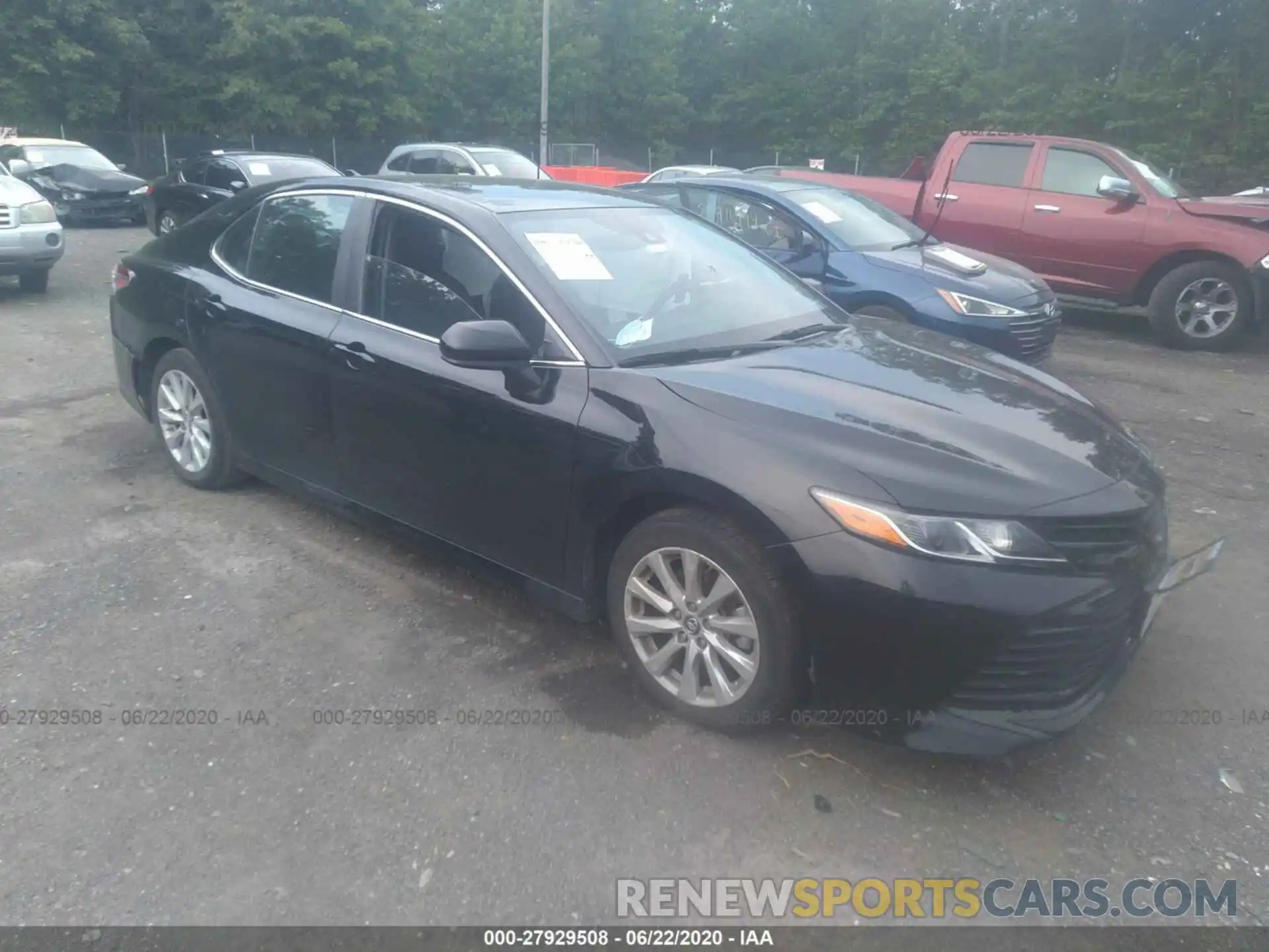 1 Photograph of a damaged car 4T1B11HK8KU763019 TOYOTA CAMRY 2019