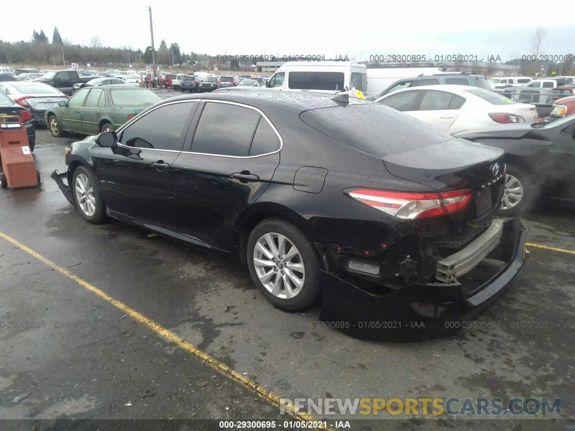 3 Photograph of a damaged car 4T1B11HK8KU763148 TOYOTA CAMRY 2019