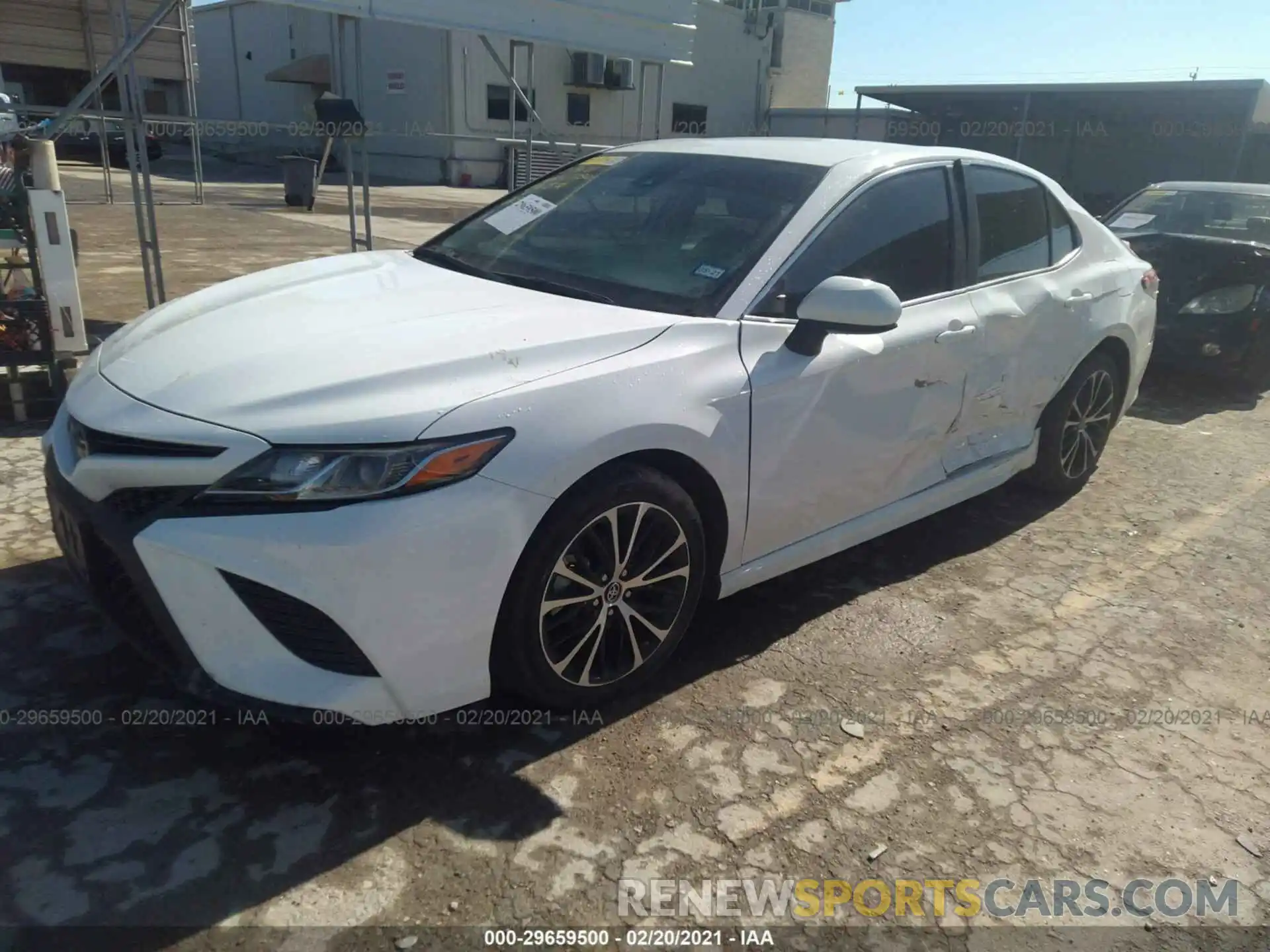 2 Photograph of a damaged car 4T1B11HK8KU763912 TOYOTA CAMRY 2019