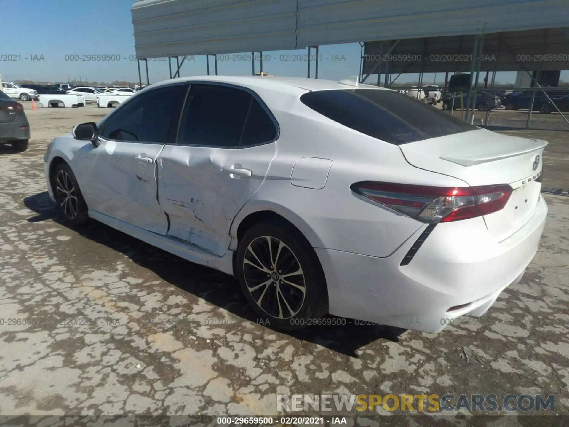 3 Photograph of a damaged car 4T1B11HK8KU763912 TOYOTA CAMRY 2019