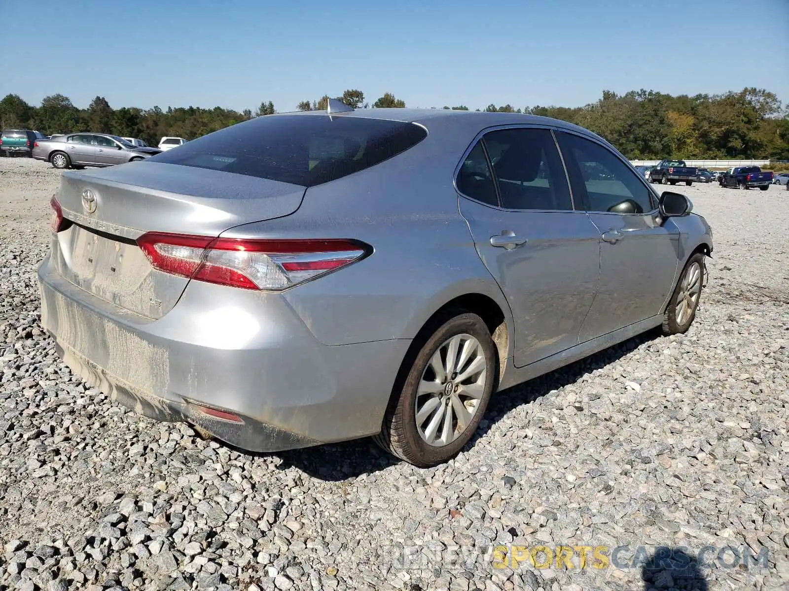 4 Photograph of a damaged car 4T1B11HK8KU764008 TOYOTA CAMRY 2019