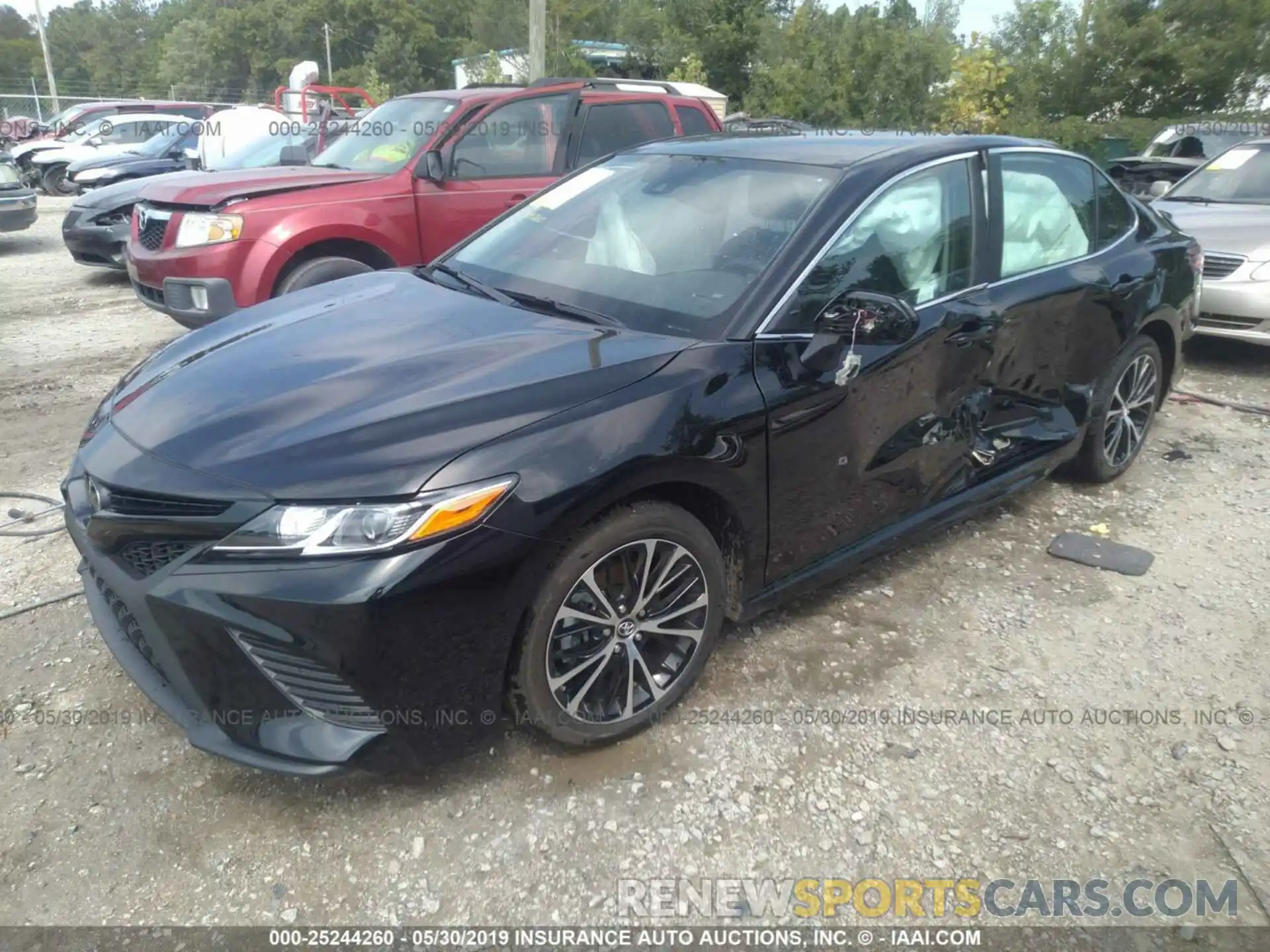 2 Photograph of a damaged car 4T1B11HK8KU764722 TOYOTA CAMRY 2019