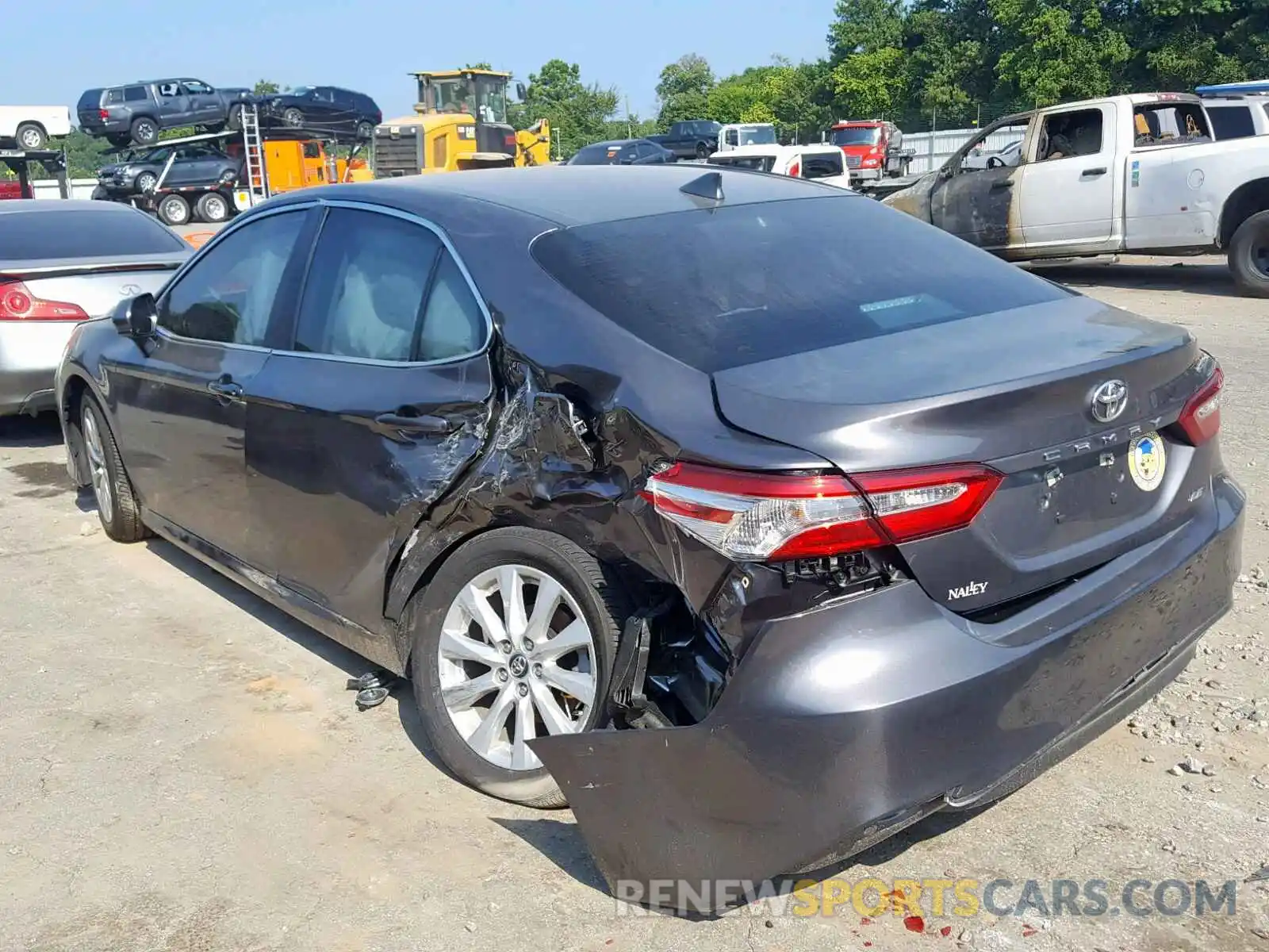 3 Photograph of a damaged car 4T1B11HK8KU764851 TOYOTA CAMRY 2019