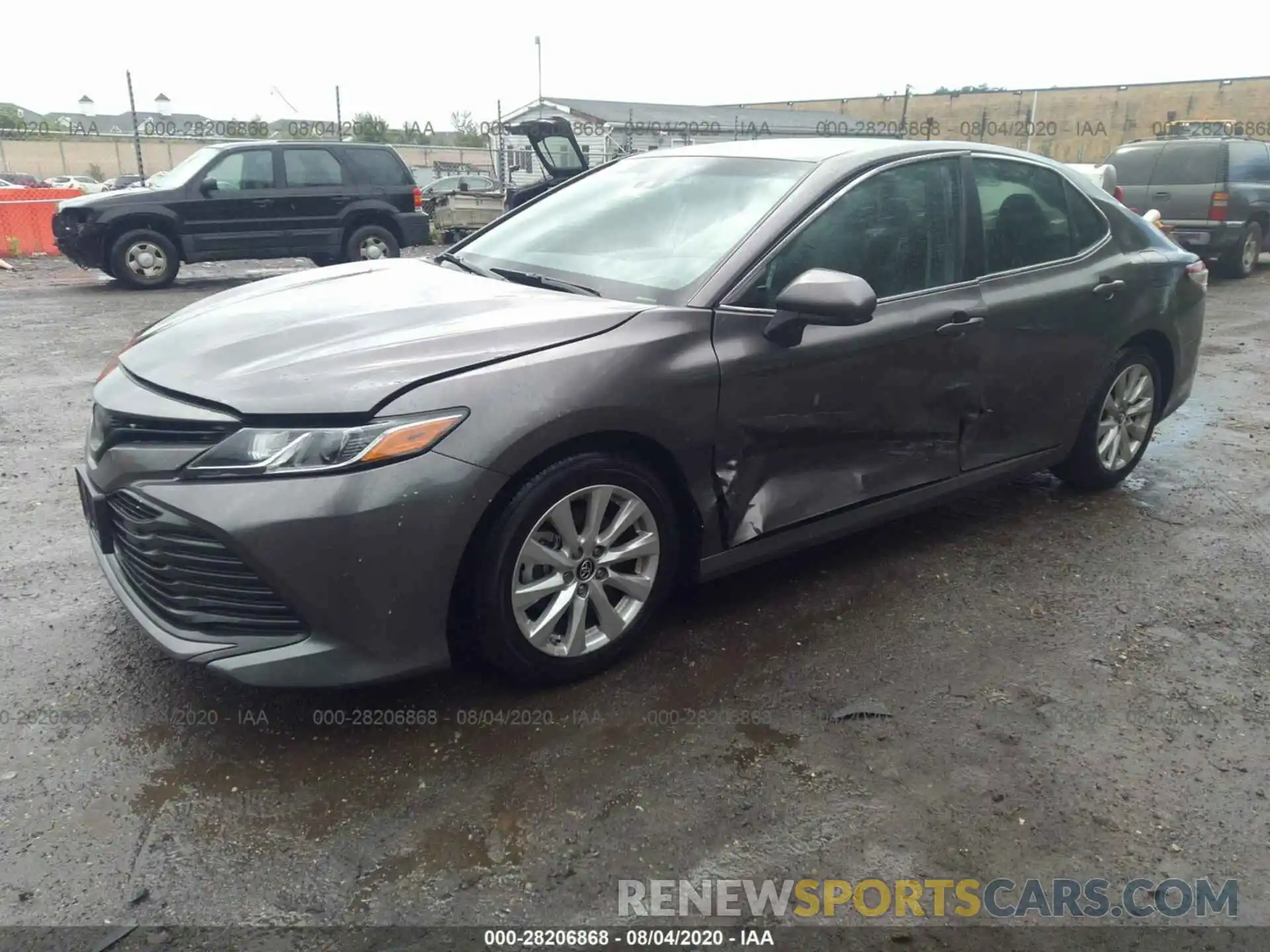 2 Photograph of a damaged car 4T1B11HK8KU765210 TOYOTA CAMRY 2019