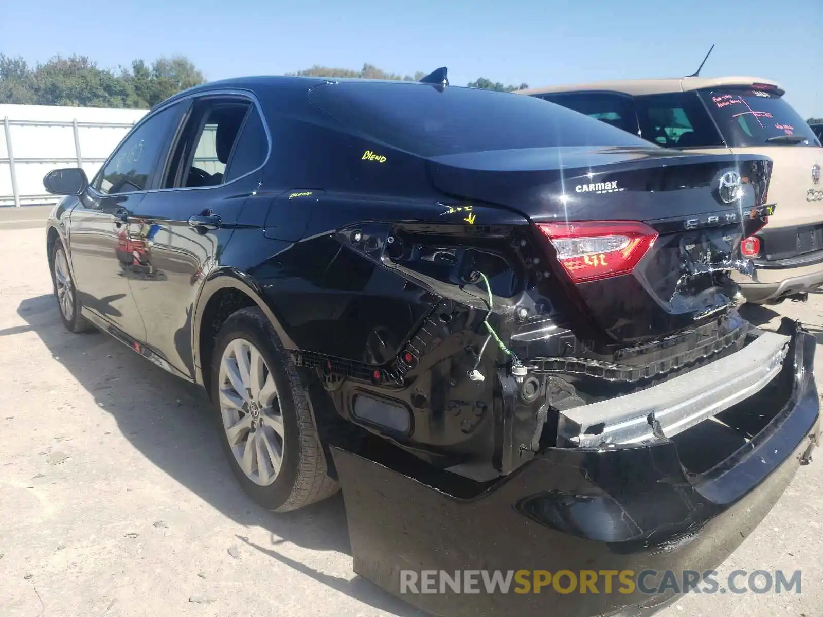 3 Photograph of a damaged car 4T1B11HK8KU767748 TOYOTA CAMRY 2019