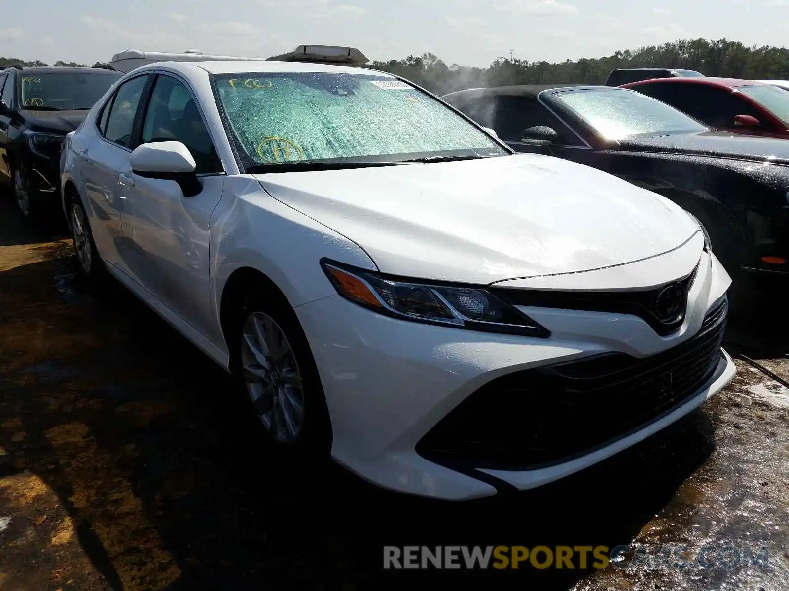 1 Photograph of a damaged car 4T1B11HK8KU769547 TOYOTA CAMRY 2019