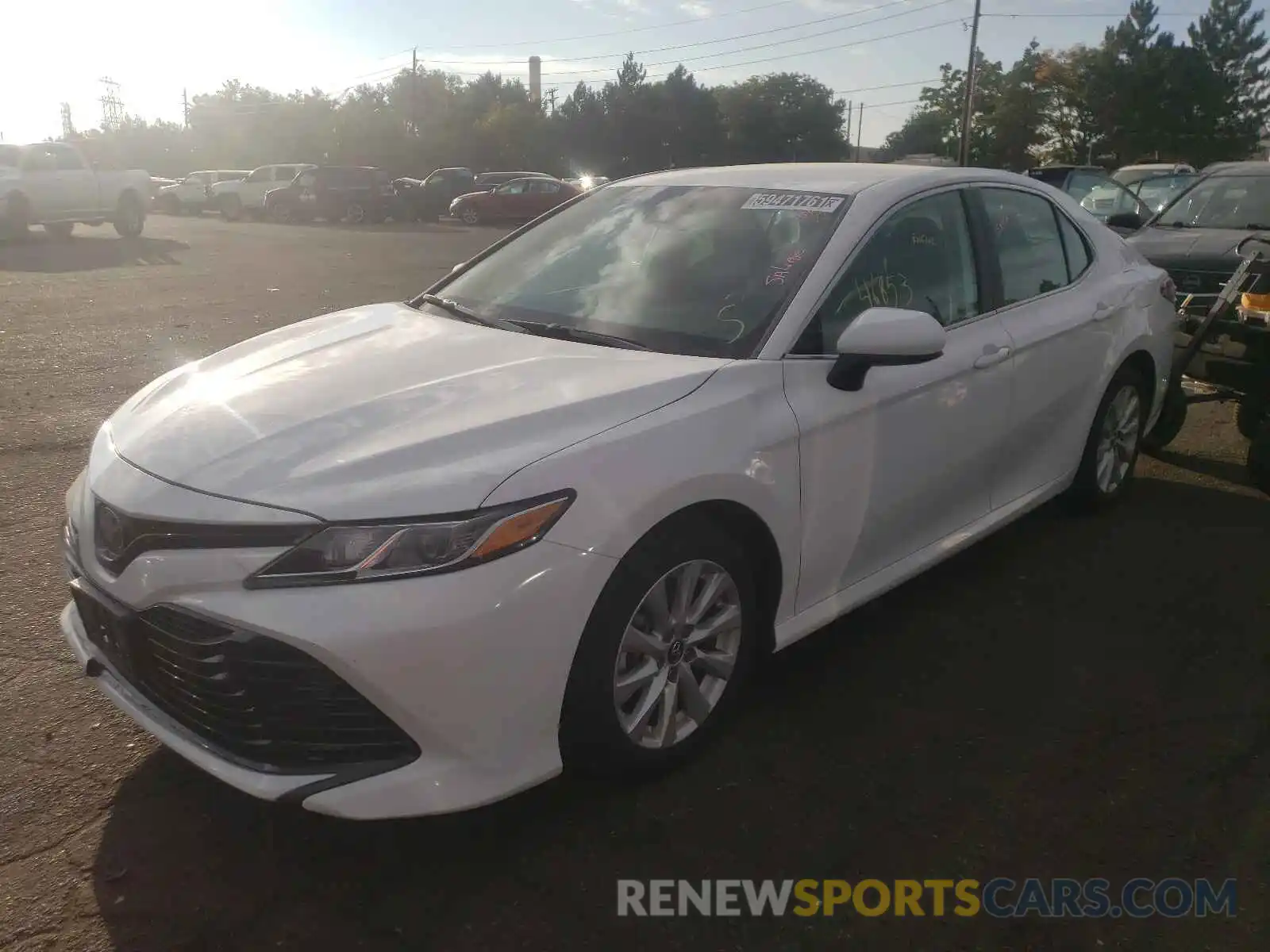 2 Photograph of a damaged car 4T1B11HK8KU769614 TOYOTA CAMRY 2019