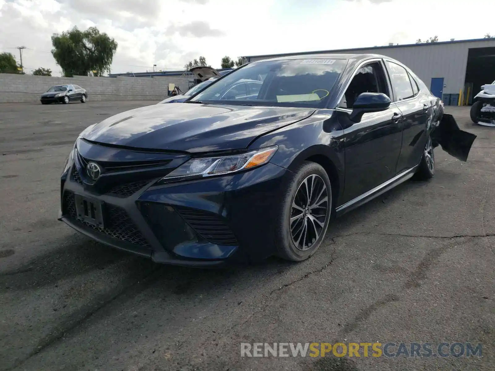 2 Photograph of a damaged car 4T1B11HK8KU769998 TOYOTA CAMRY 2019