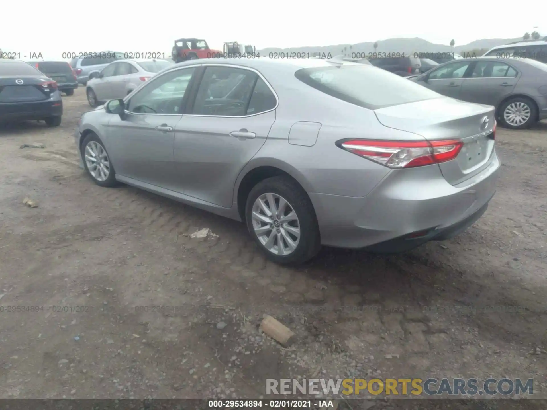 3 Photograph of a damaged car 4T1B11HK8KU770486 TOYOTA CAMRY 2019