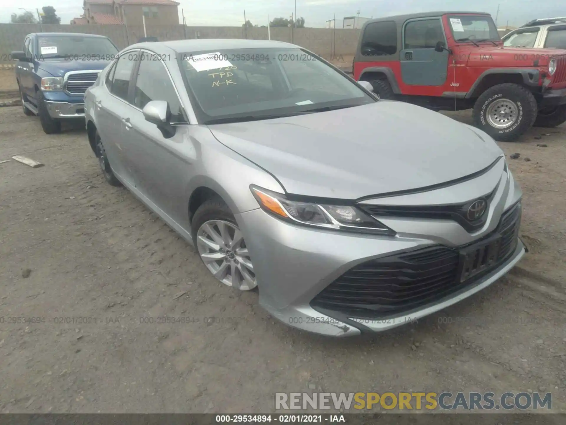 6 Photograph of a damaged car 4T1B11HK8KU770486 TOYOTA CAMRY 2019