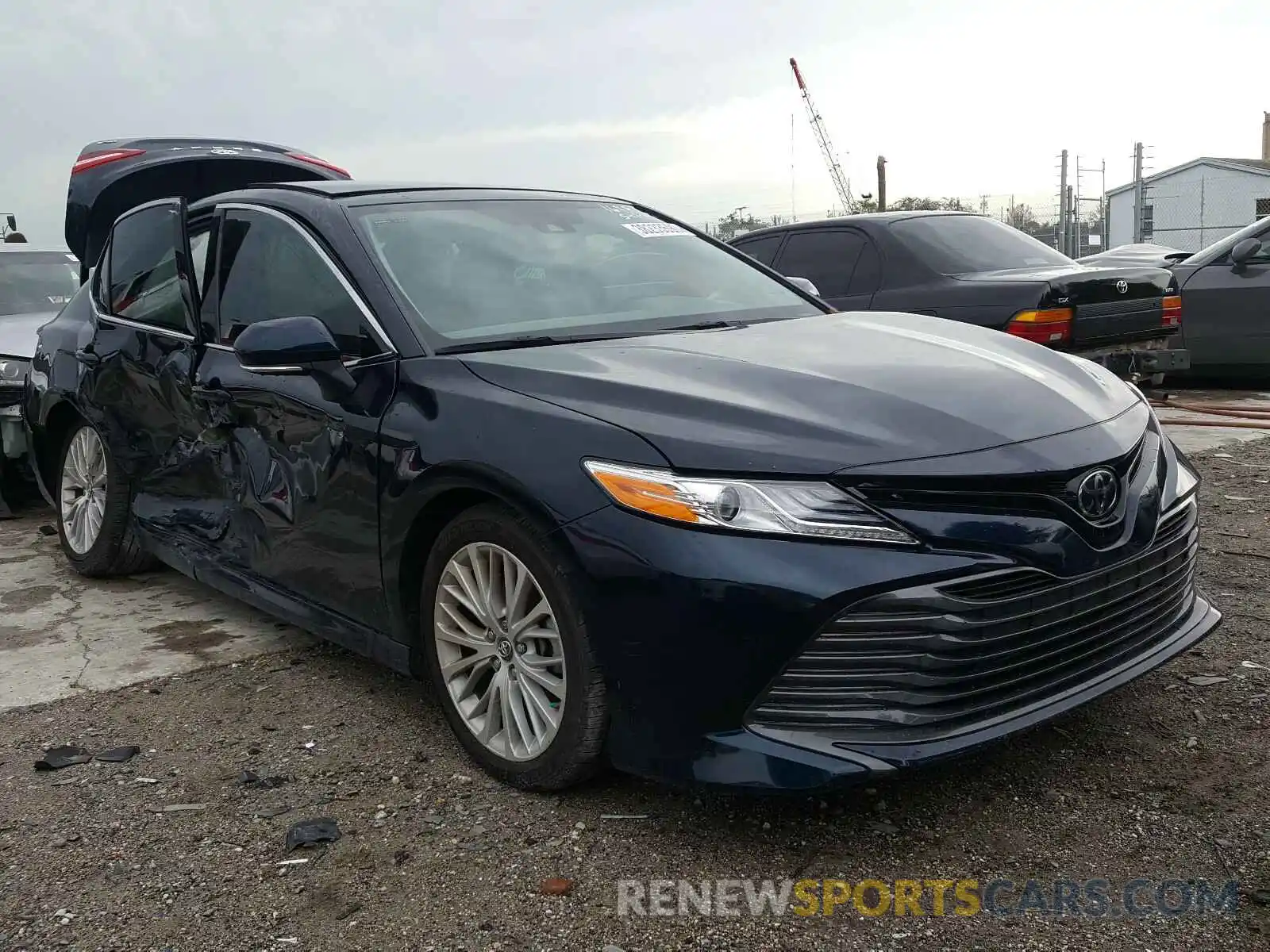 1 Photograph of a damaged car 4T1B11HK8KU771685 TOYOTA CAMRY 2019