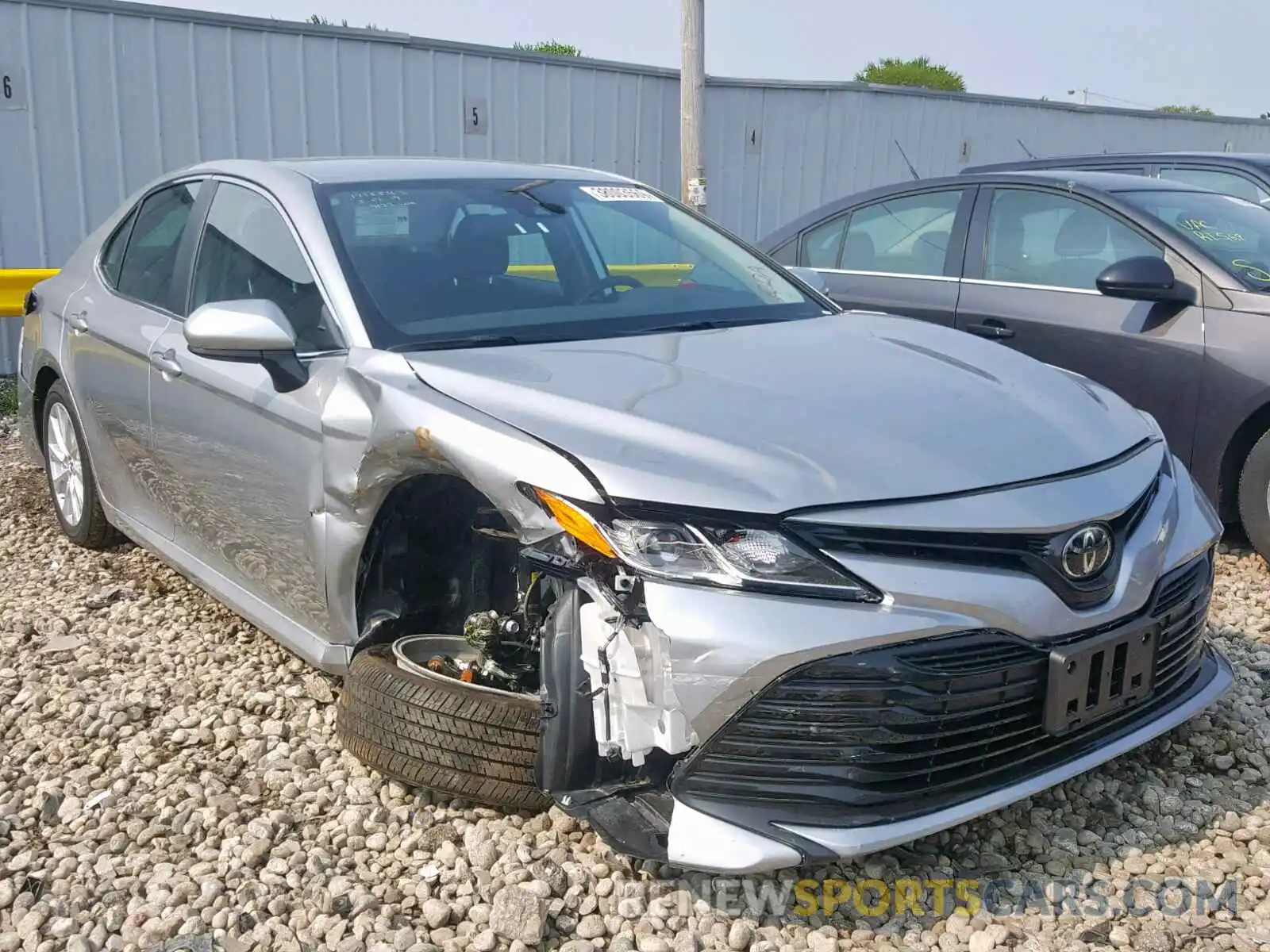 1 Photograph of a damaged car 4T1B11HK8KU772397 TOYOTA CAMRY 2019