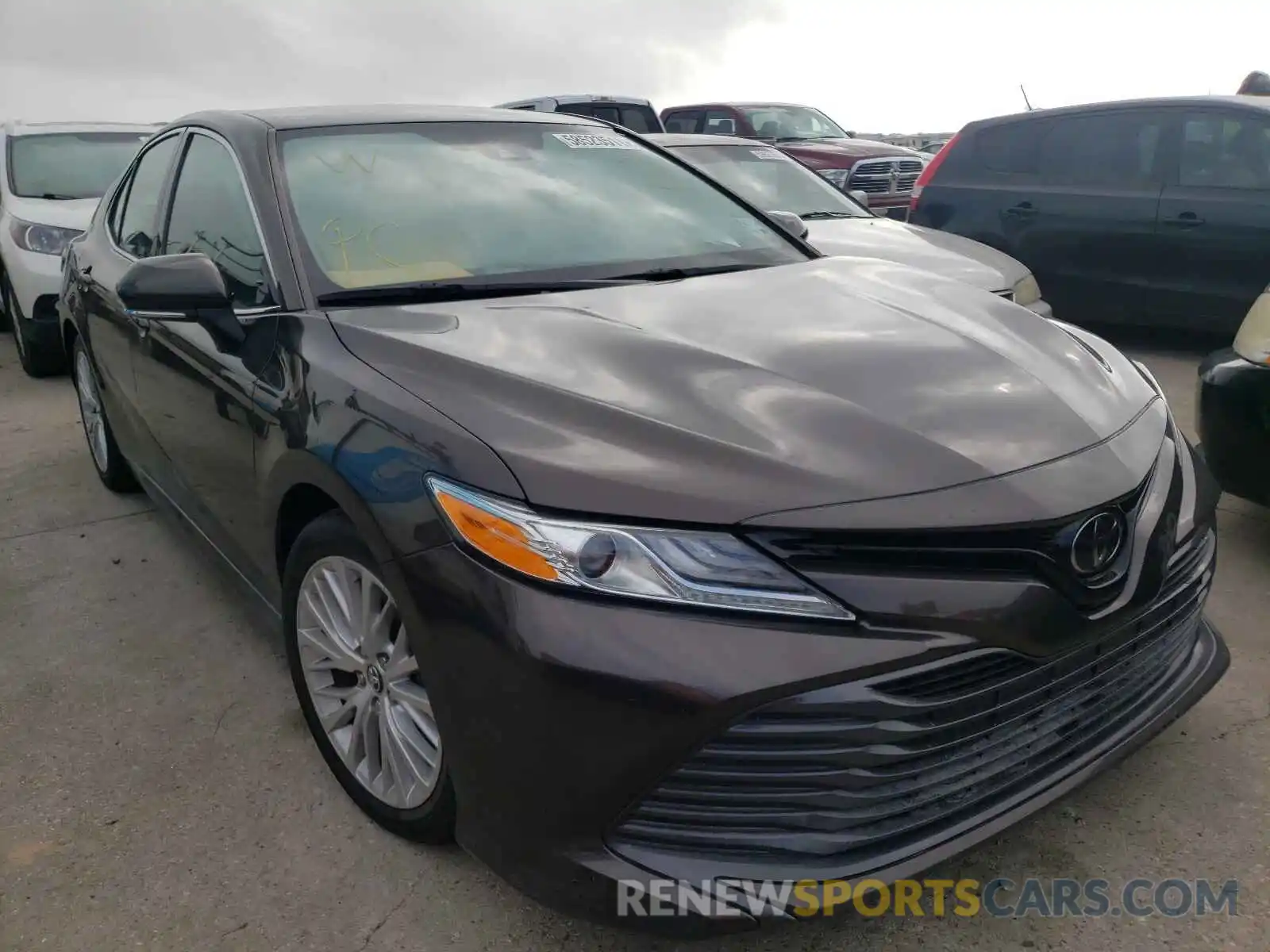 1 Photograph of a damaged car 4T1B11HK8KU772478 TOYOTA CAMRY 2019