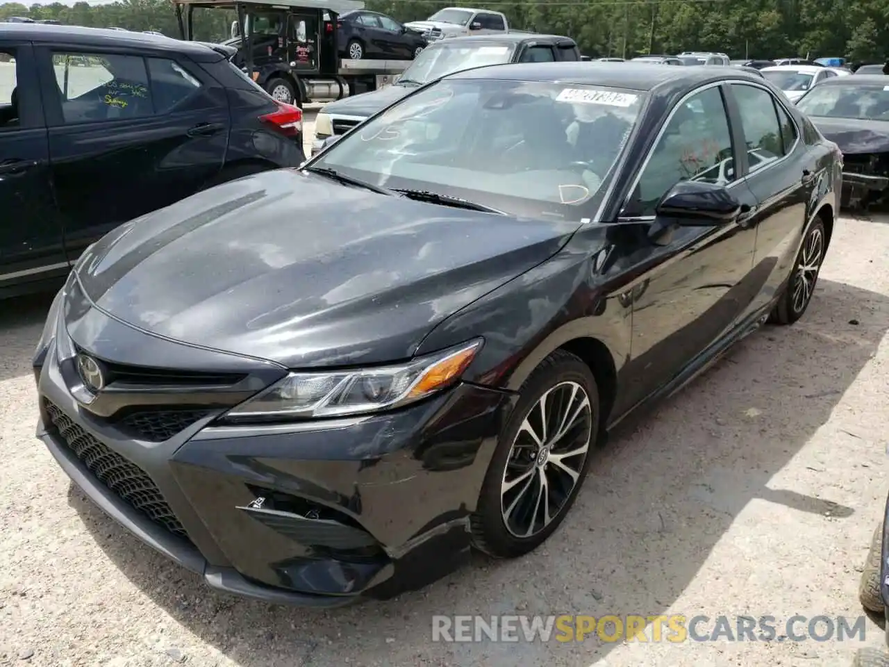 2 Photograph of a damaged car 4T1B11HK8KU772576 TOYOTA CAMRY 2019