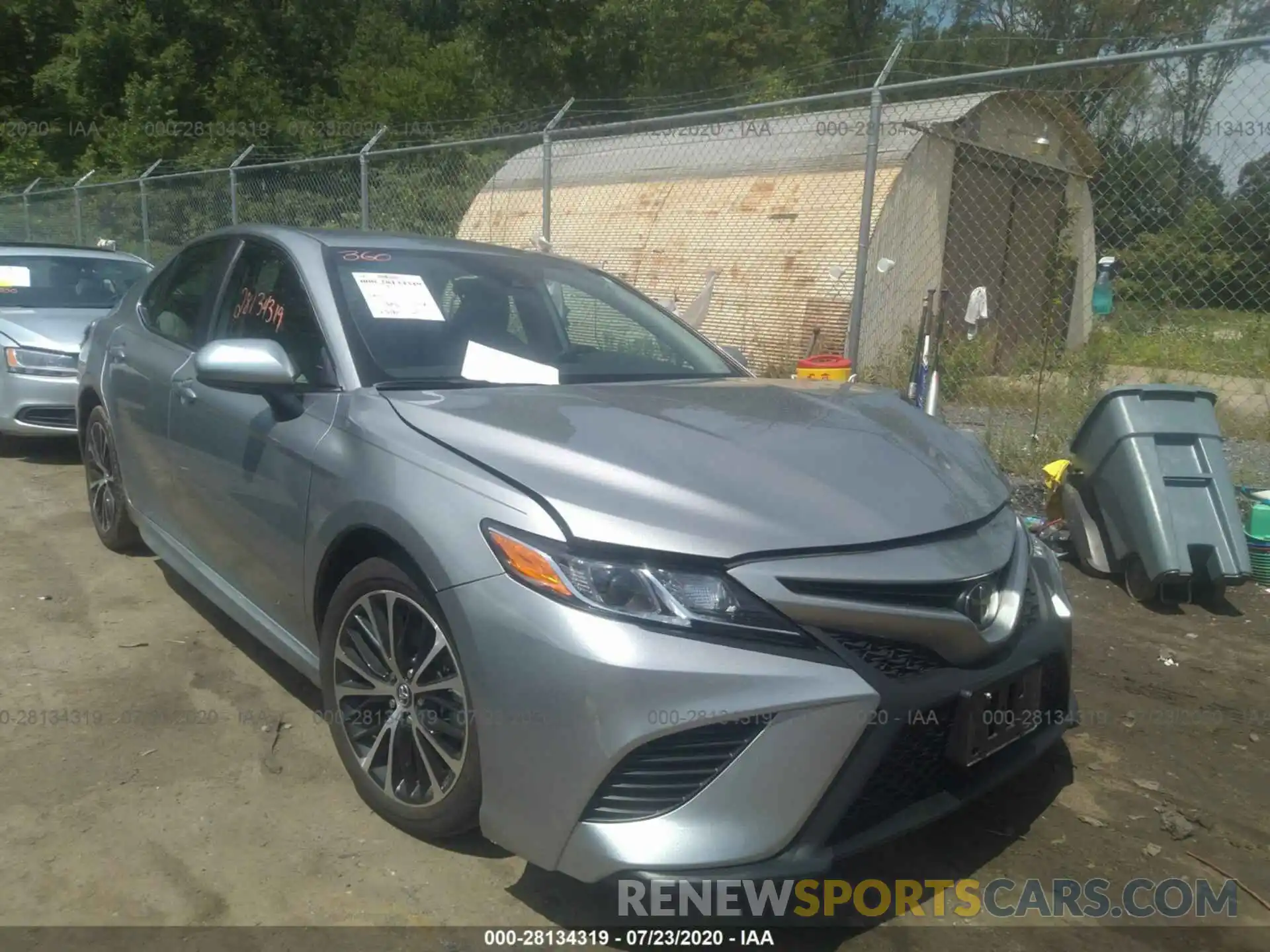 1 Photograph of a damaged car 4T1B11HK8KU773288 TOYOTA CAMRY 2019