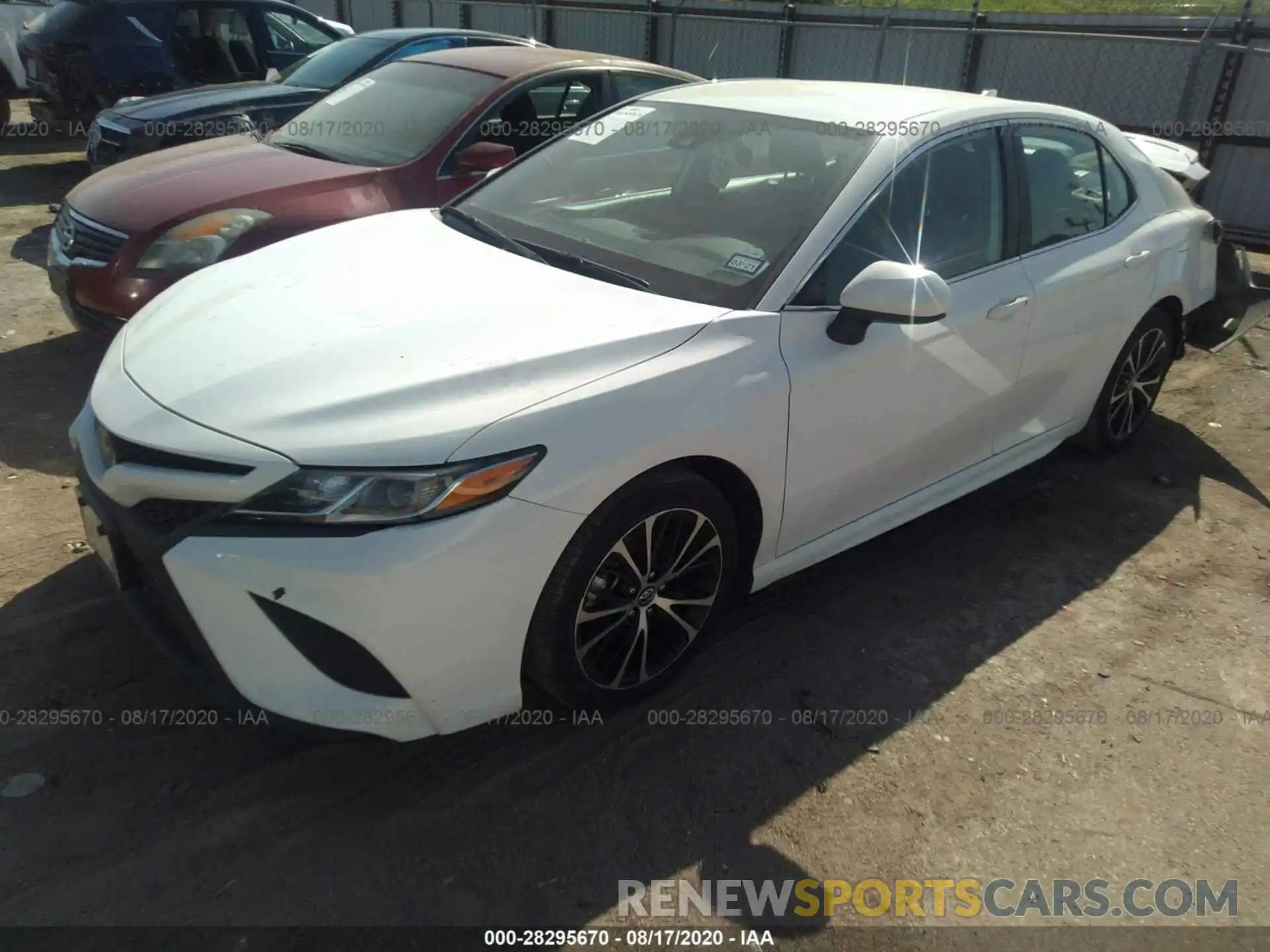 2 Photograph of a damaged car 4T1B11HK8KU773310 TOYOTA CAMRY 2019