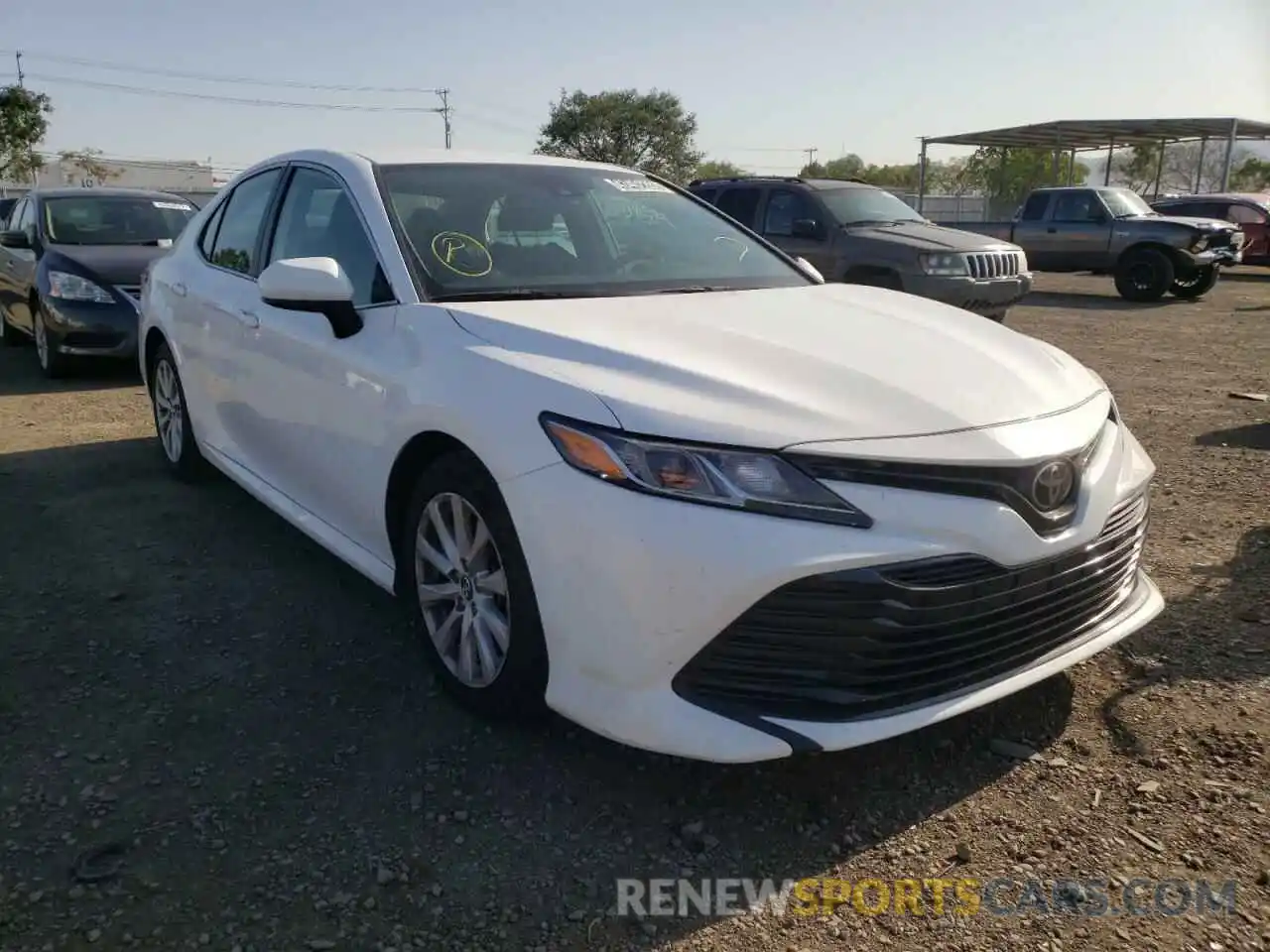 1 Photograph of a damaged car 4T1B11HK8KU773338 TOYOTA CAMRY 2019