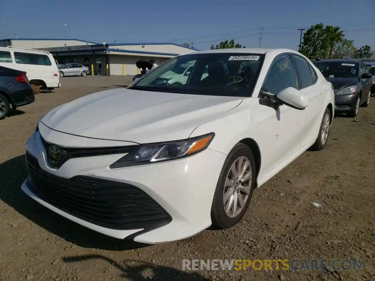 2 Photograph of a damaged car 4T1B11HK8KU773338 TOYOTA CAMRY 2019