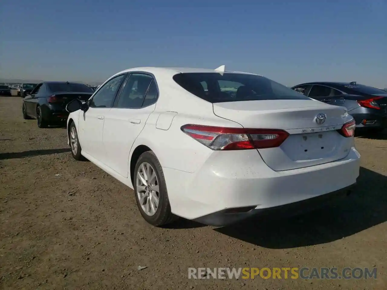 3 Photograph of a damaged car 4T1B11HK8KU773338 TOYOTA CAMRY 2019