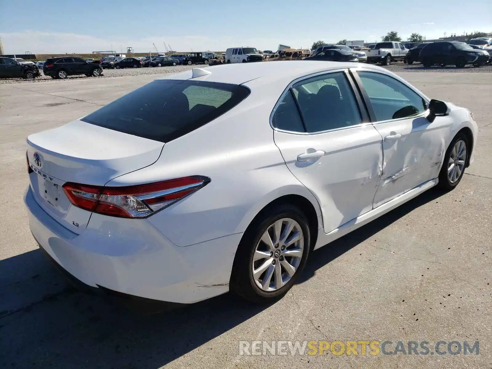 4 Photograph of a damaged car 4T1B11HK8KU774067 TOYOTA CAMRY 2019