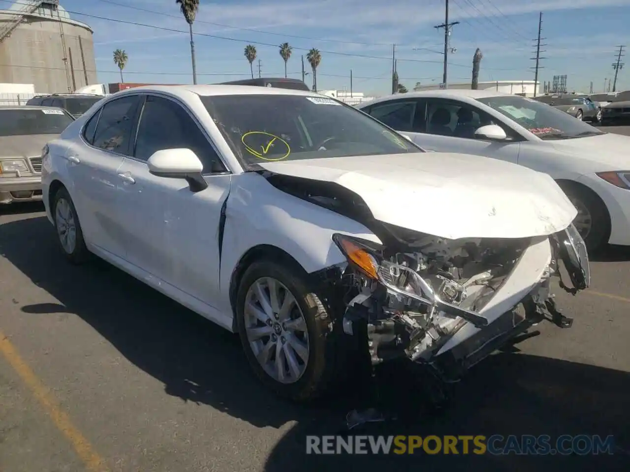 1 Photograph of a damaged car 4T1B11HK8KU774540 TOYOTA CAMRY 2019