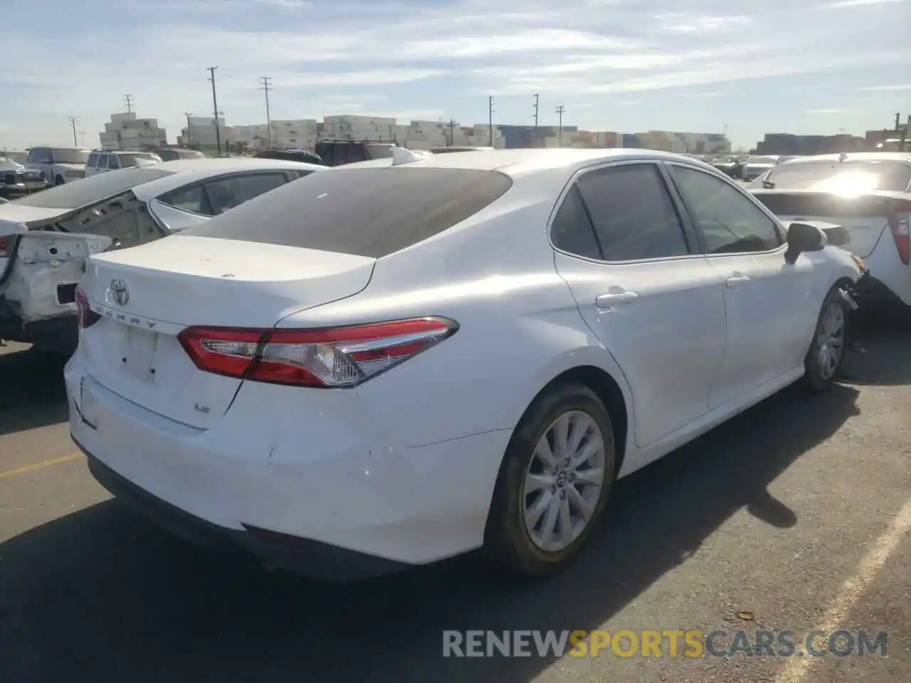 4 Photograph of a damaged car 4T1B11HK8KU774540 TOYOTA CAMRY 2019