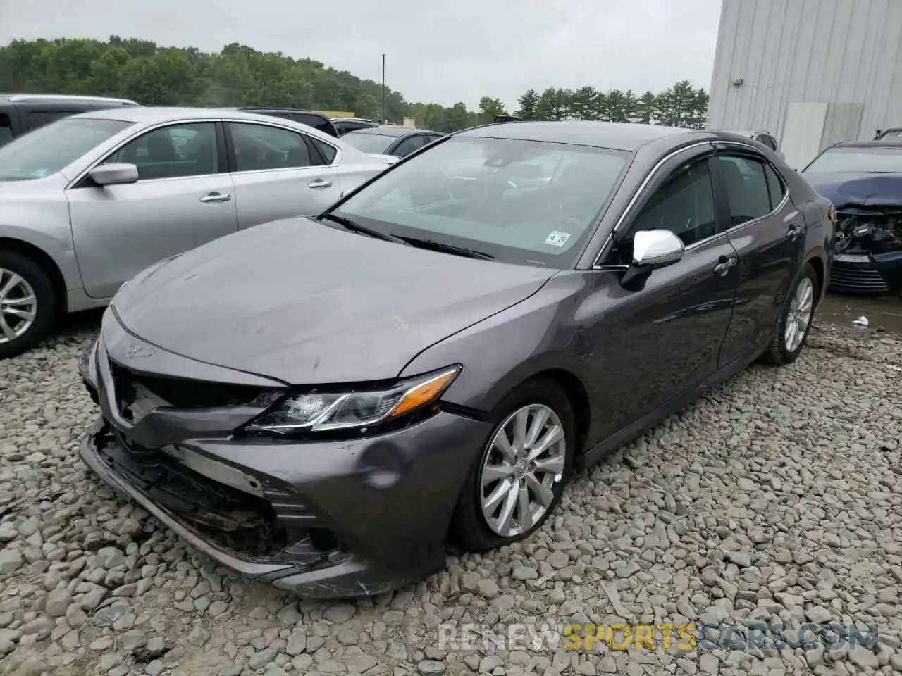 2 Photograph of a damaged car 4T1B11HK8KU775140 TOYOTA CAMRY 2019