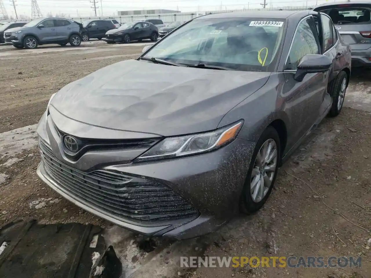 2 Photograph of a damaged car 4T1B11HK8KU775168 TOYOTA CAMRY 2019