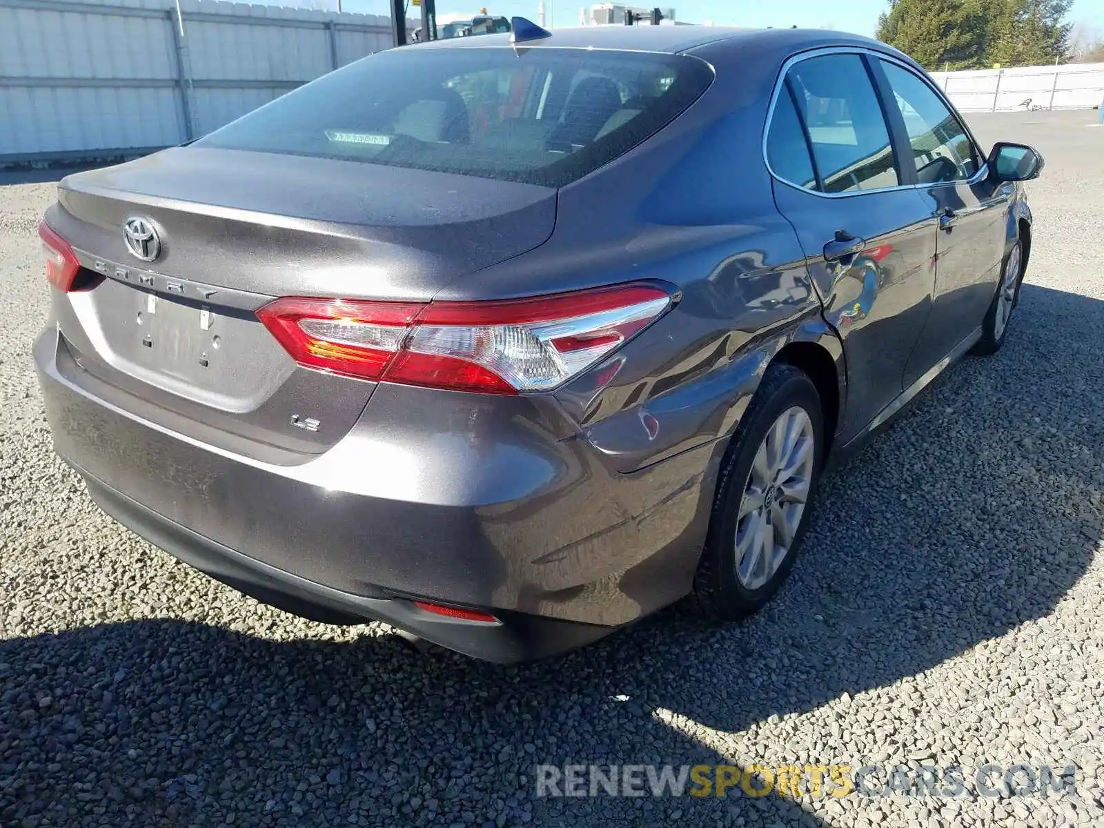 4 Photograph of a damaged car 4T1B11HK8KU775963 TOYOTA CAMRY 2019