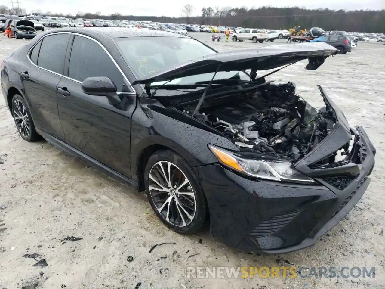 1 Photograph of a damaged car 4T1B11HK8KU776529 TOYOTA CAMRY 2019