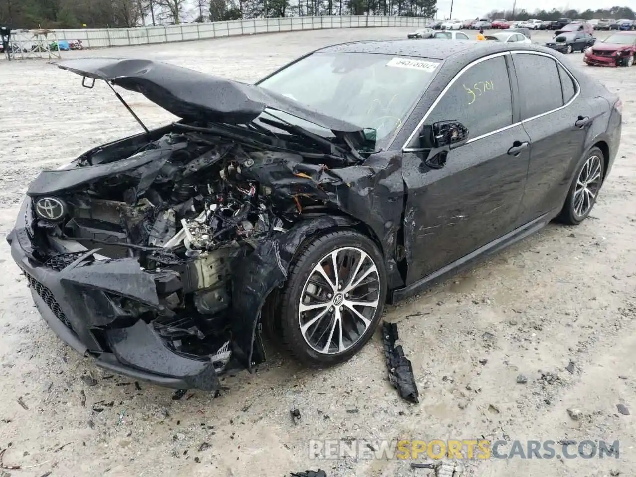 2 Photograph of a damaged car 4T1B11HK8KU776529 TOYOTA CAMRY 2019