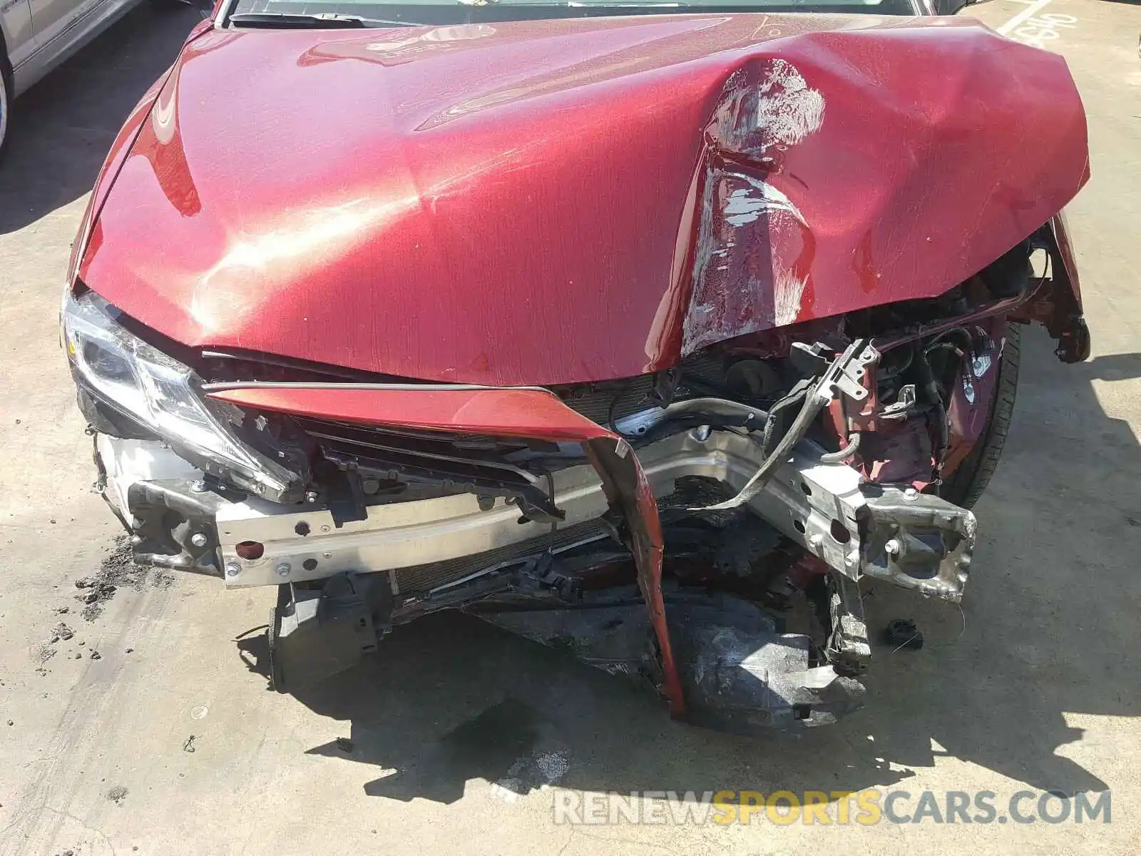 7 Photograph of a damaged car 4T1B11HK8KU777938 TOYOTA CAMRY 2019