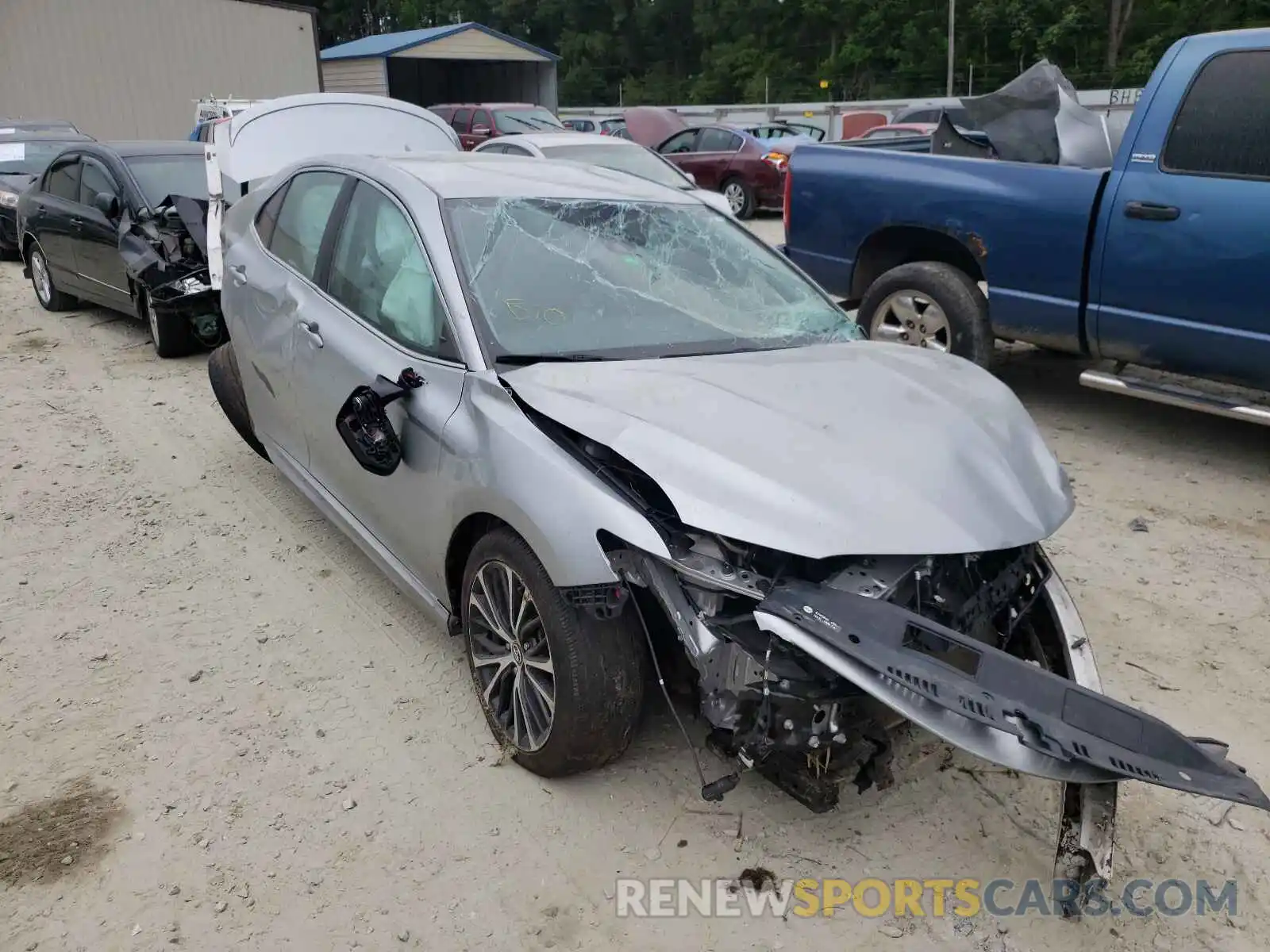 1 Photograph of a damaged car 4T1B11HK8KU778894 TOYOTA CAMRY 2019