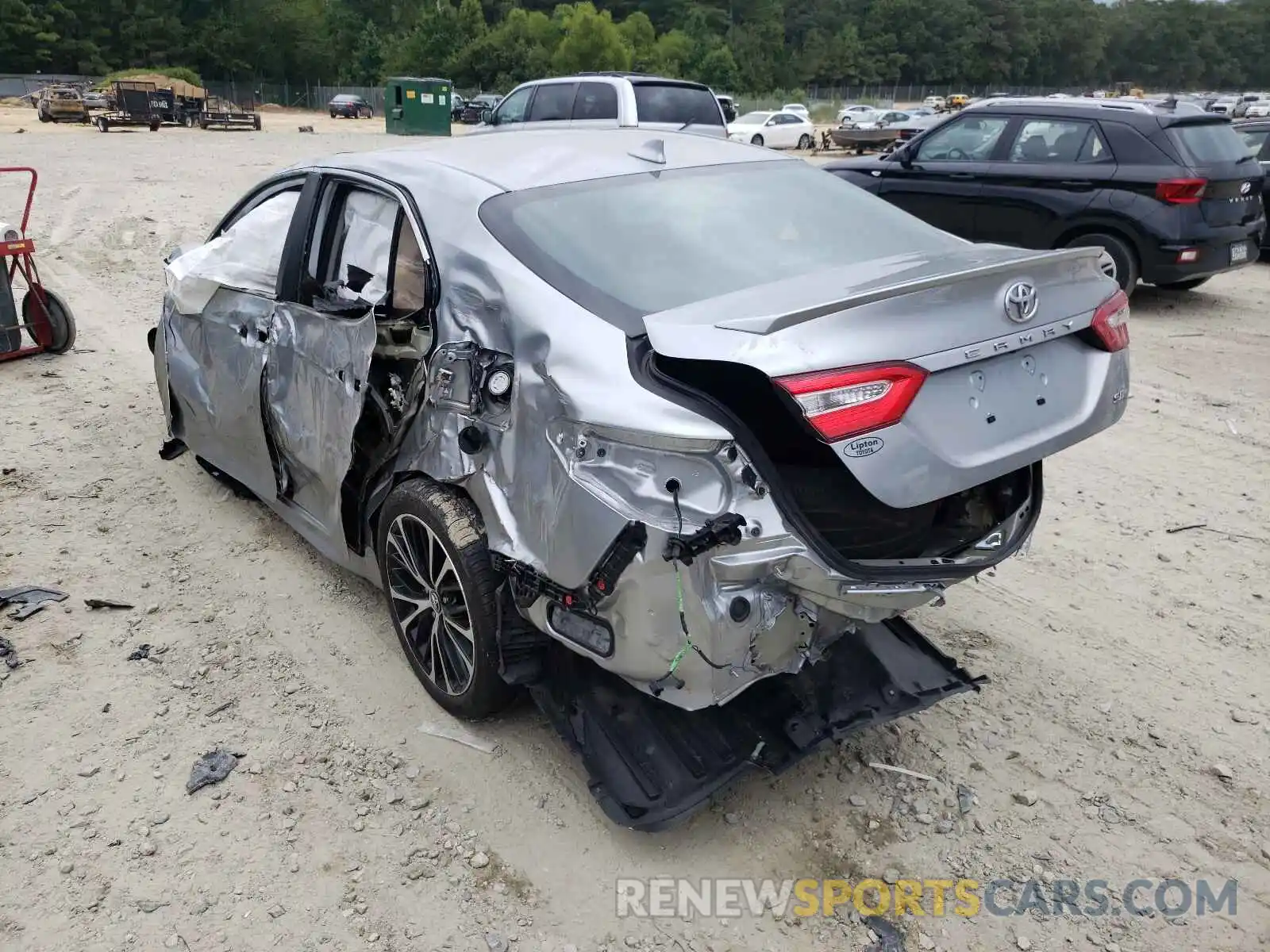 3 Photograph of a damaged car 4T1B11HK8KU778894 TOYOTA CAMRY 2019