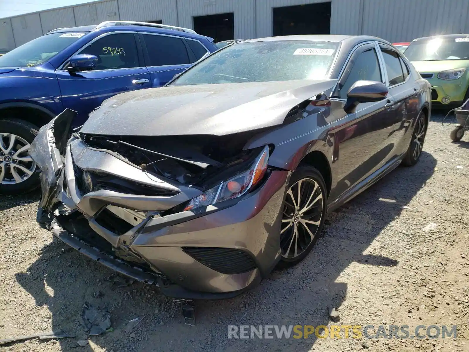 2 Photograph of a damaged car 4T1B11HK8KU779527 TOYOTA CAMRY 2019