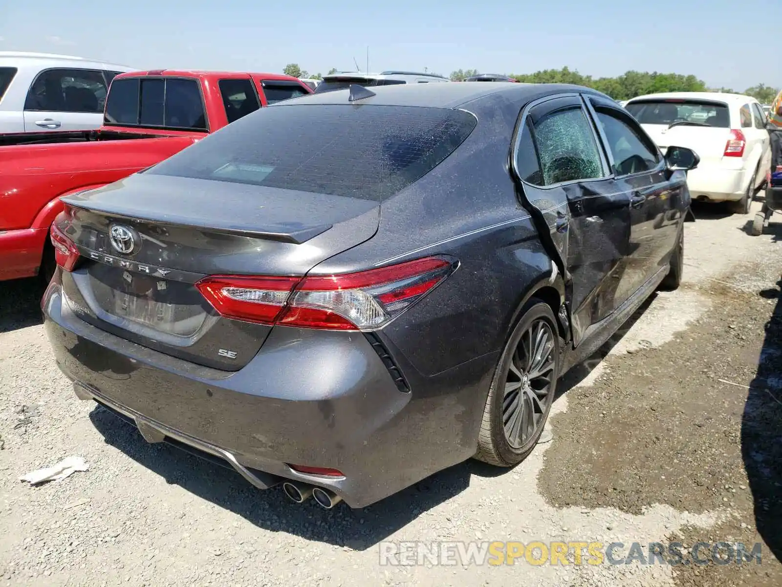 4 Photograph of a damaged car 4T1B11HK8KU779527 TOYOTA CAMRY 2019