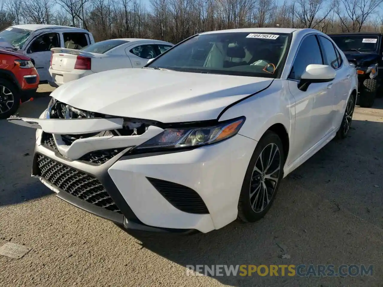 2 Photograph of a damaged car 4T1B11HK8KU780192 TOYOTA CAMRY 2019