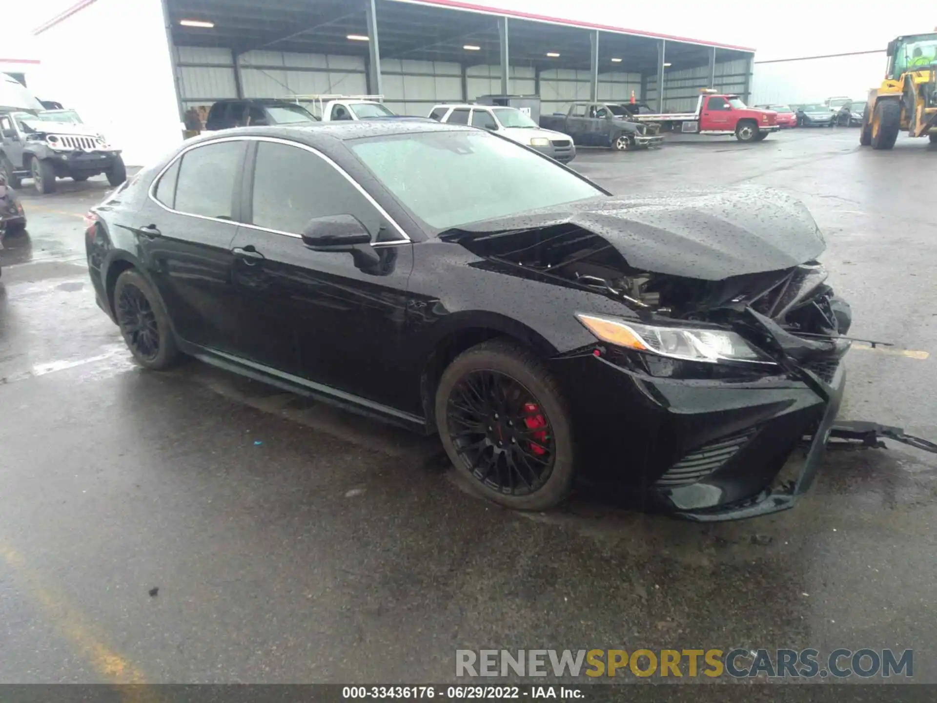 1 Photograph of a damaged car 4T1B11HK8KU780483 TOYOTA CAMRY 2019