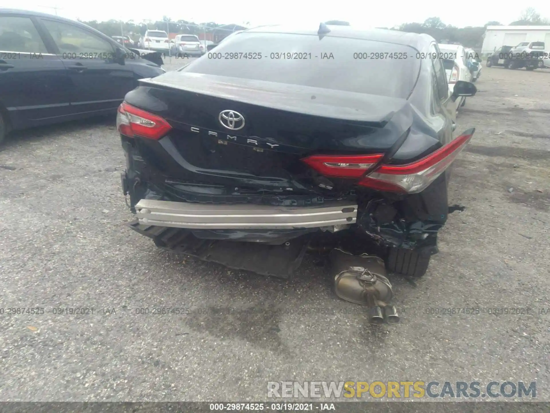 6 Photograph of a damaged car 4T1B11HK8KU781701 TOYOTA CAMRY 2019