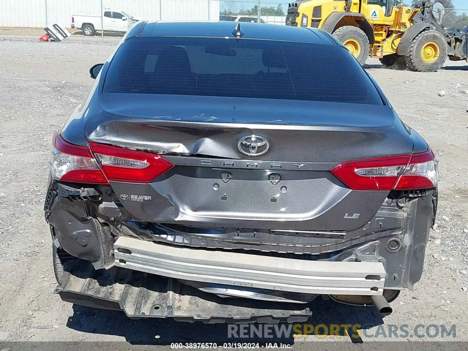 6 Photograph of a damaged car 4T1B11HK8KU782508 TOYOTA CAMRY 2019