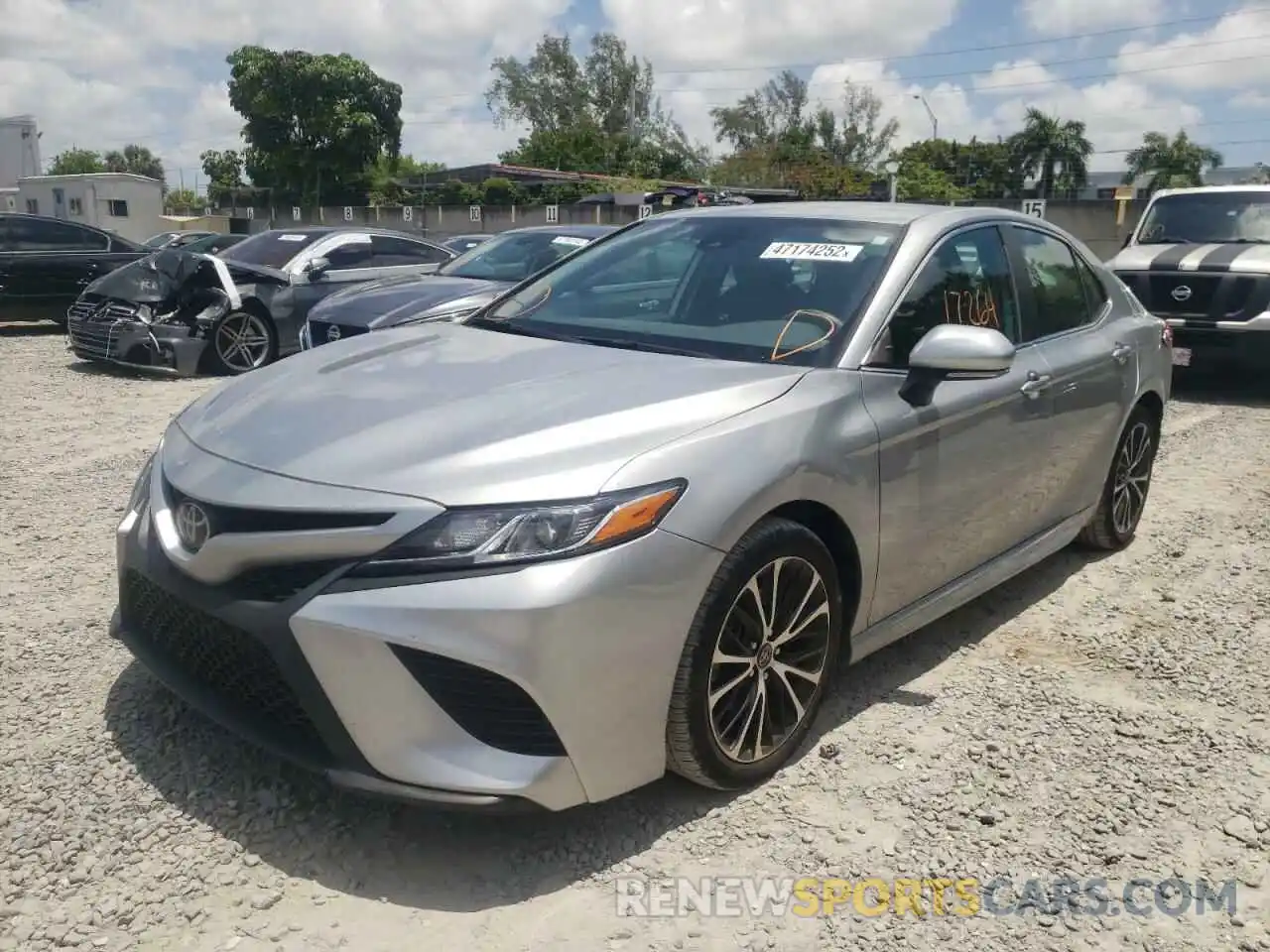 2 Photograph of a damaged car 4T1B11HK8KU782721 TOYOTA CAMRY 2019