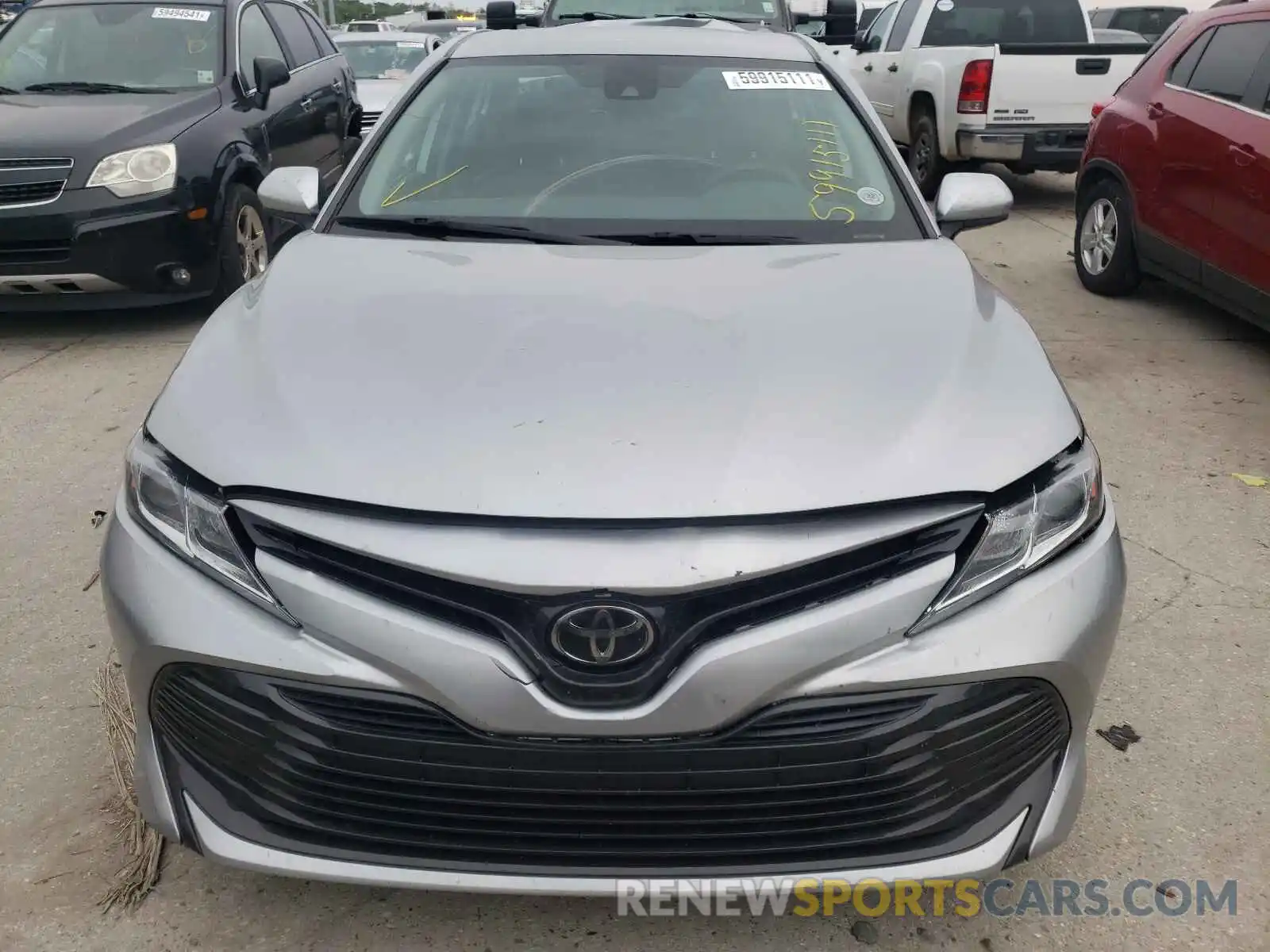 7 Photograph of a damaged car 4T1B11HK8KU784937 TOYOTA CAMRY 2019