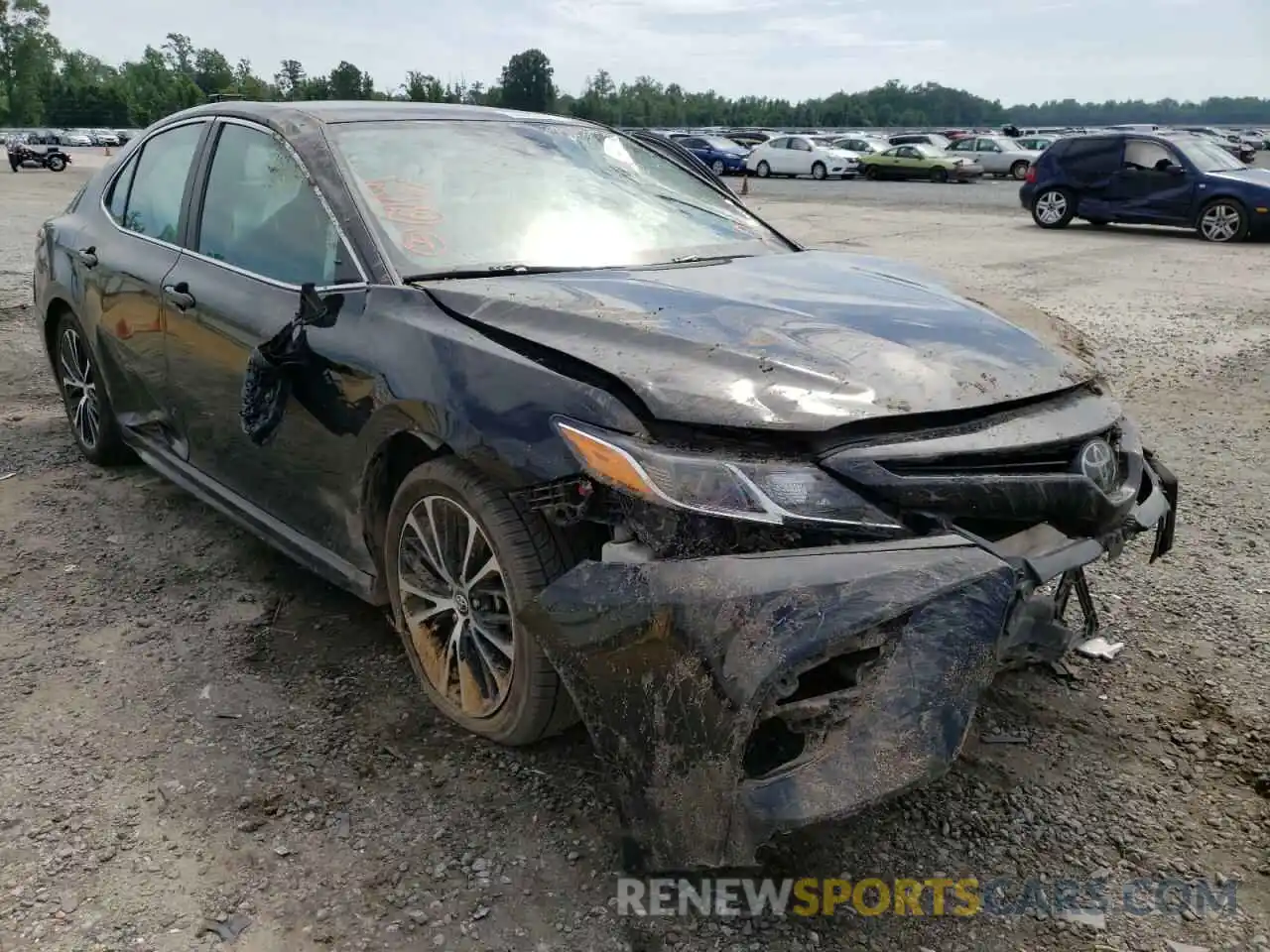 1 Photograph of a damaged car 4T1B11HK8KU785974 TOYOTA CAMRY 2019