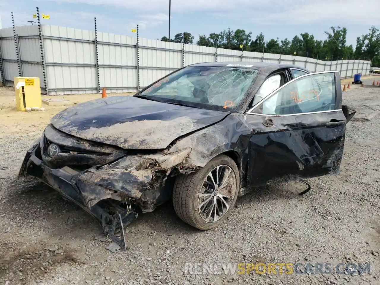 2 Photograph of a damaged car 4T1B11HK8KU785974 TOYOTA CAMRY 2019