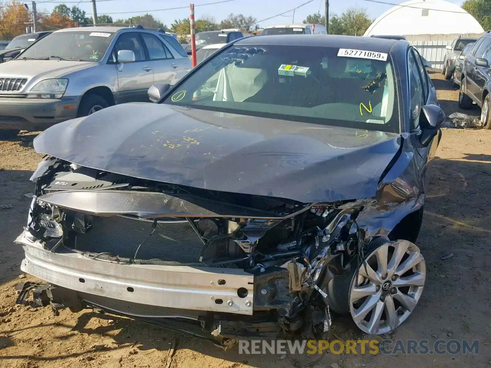 2 Photograph of a damaged car 4T1B11HK8KU786218 TOYOTA CAMRY 2019