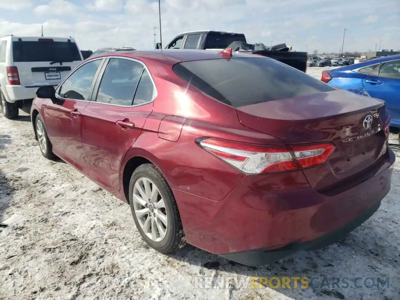 3 Photograph of a damaged car 4T1B11HK8KU787739 TOYOTA CAMRY 2019