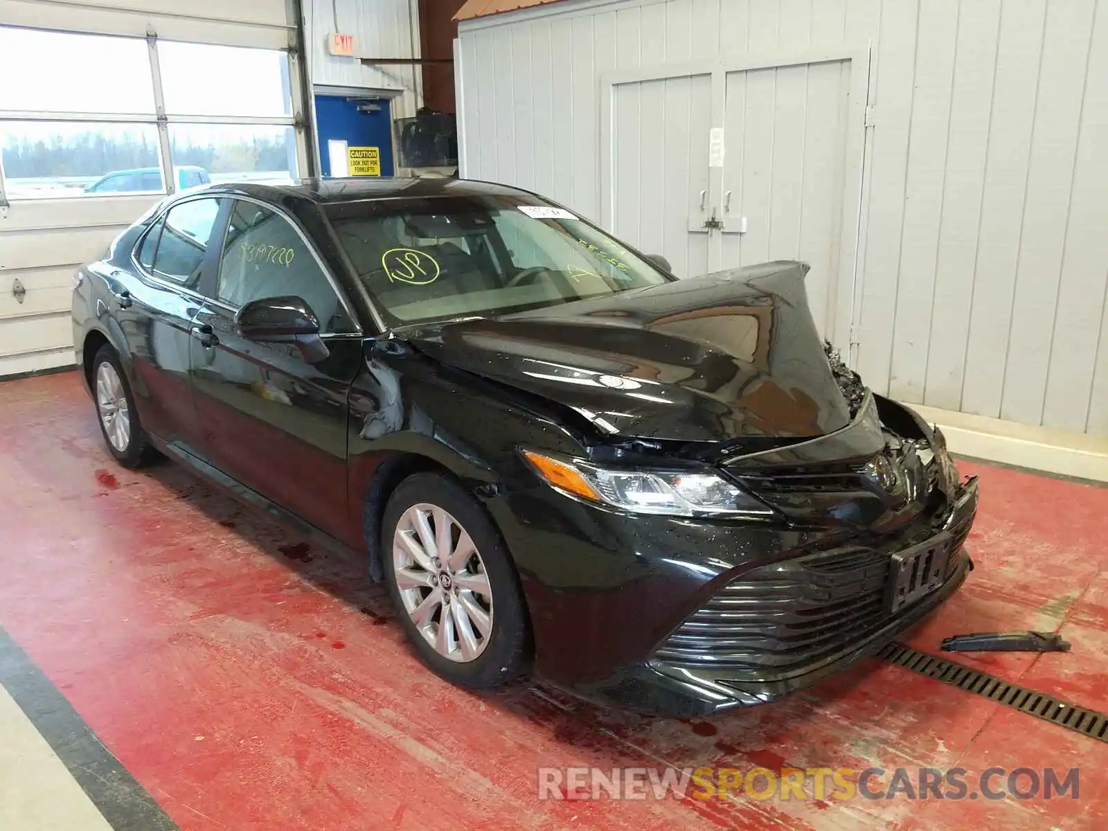 1 Photograph of a damaged car 4T1B11HK8KU789166 TOYOTA CAMRY 2019